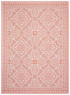 Neisha Traditional Coral Rug 6'7\" X 9'6\" Area Rug