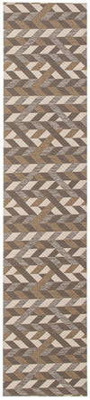 Bellezza Dark Brown 2'2\" x 8'0\" Area Rug