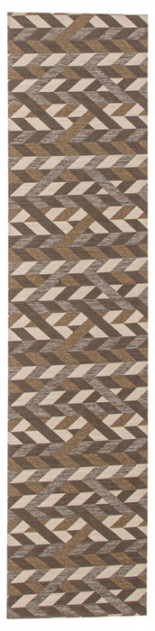 Bellezza Dark Brown 2'2\" x 40'0\" Area Rug