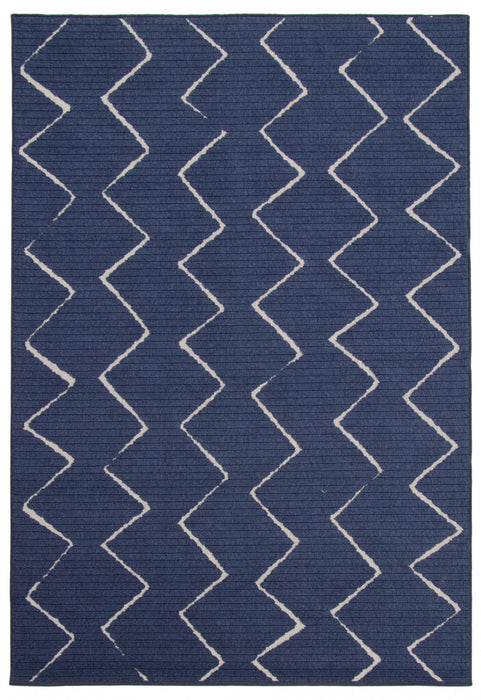 Kimi Blue 3'11\" x 5'7\" Area Rug