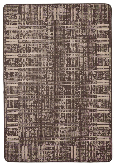 Joni Chocolate Area Rug - 3'3\" X 4'7\" 