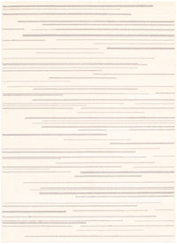Faith Cream-Silver Area Rug - 5'3