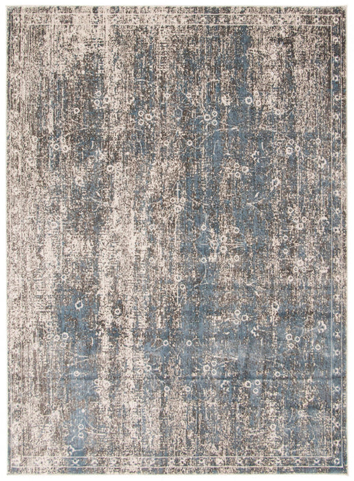 Dayna Blue, Grey Rug 8'0\" X 10'0\" Area Rug