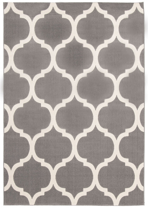 Aliya Grey 5'3\" x 7'7\" Area Rug