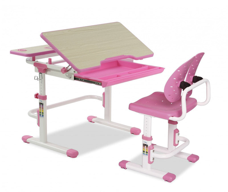 TygerClaw Adjustable Height Children's Desk with Storage