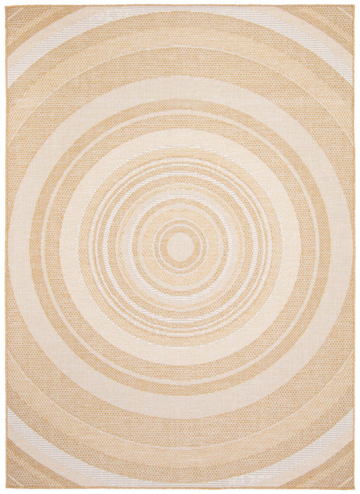 Neisha Modern Gold Rug 6'7\" X 9'6\" Area Rug