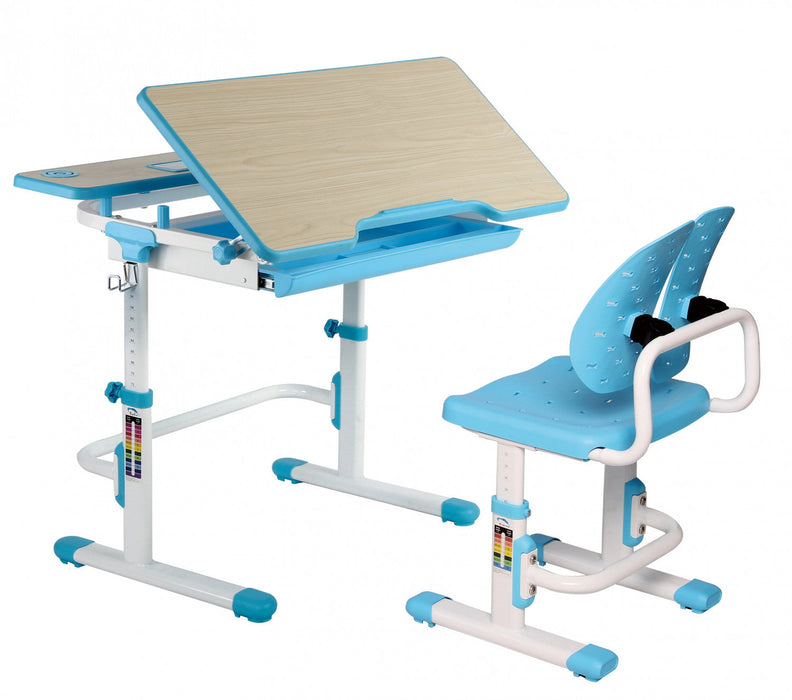 TygerClaw Adjustable Height Children's Desk with Storage