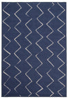 Kimi Blue 6'7\" x 9'6\" Area Rug