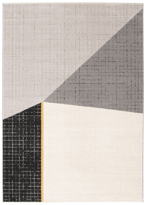 Theano Black 3'11\" x 5'7\" Area Rug