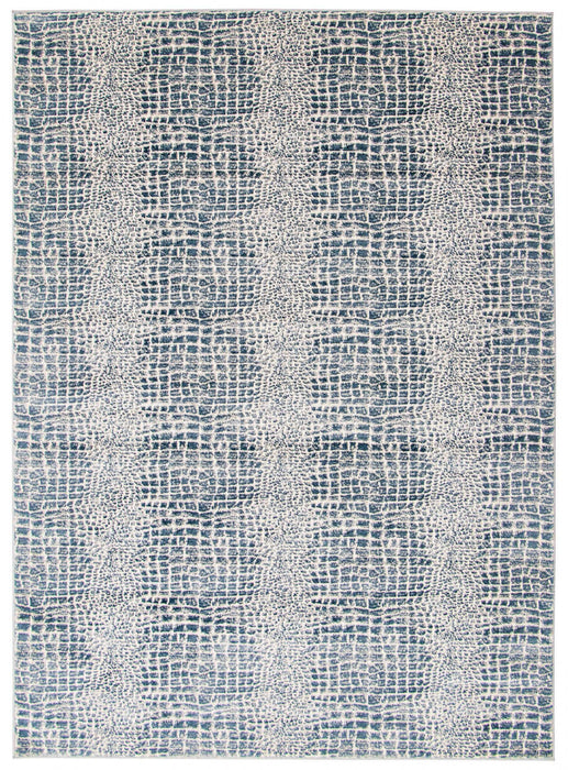 Kecia Navy/cream Rug 8'0\" X 10'0\" Area Rug