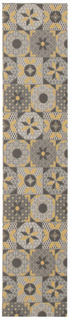 Bellezza Grey 2'2\" x 14'0\" Area Rug