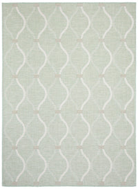 Neisha Abstract Mint Rug 5'3