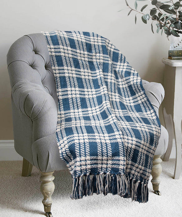 Delaware 50\" x 60\" Throw  - Blue