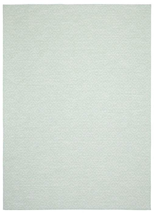 Neisha Diamond Mint Rug 5'3\" X 7'3\" Area Rug