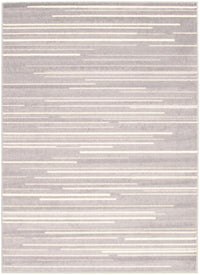 Faith Silver-Cream Area Rug - 5'3