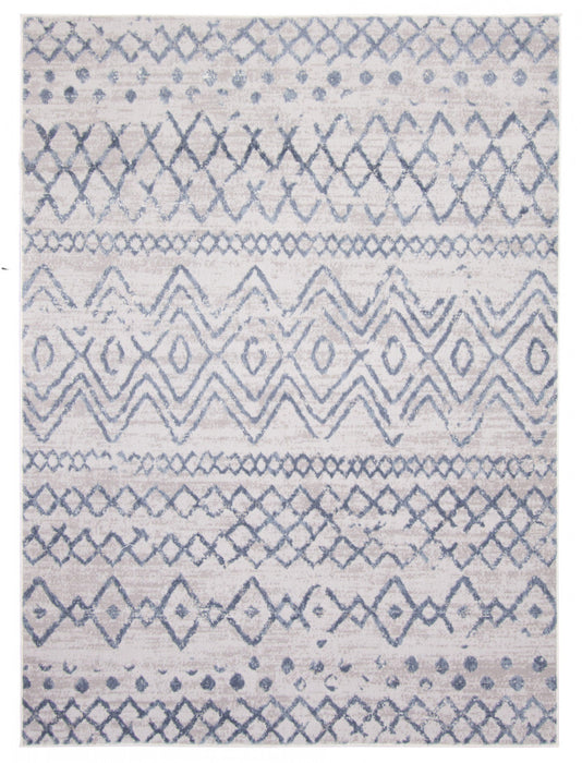 Dita Blue Area Rug - 5'3\" X 7'3\" 