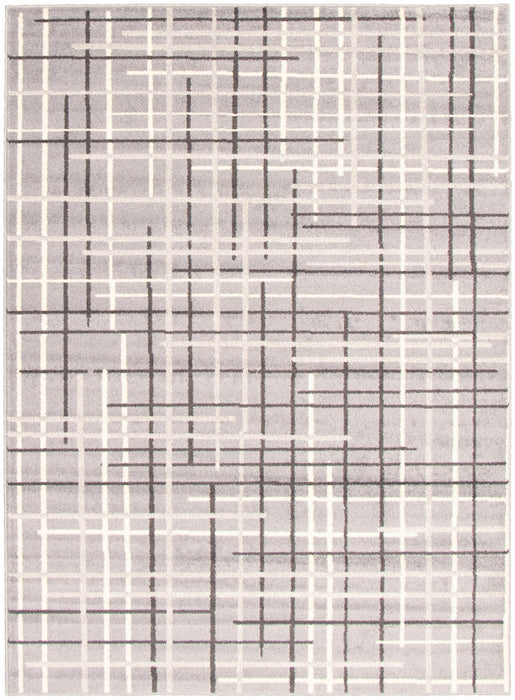 Taite Silver Area Rug - 3'11\" x 5'7\"