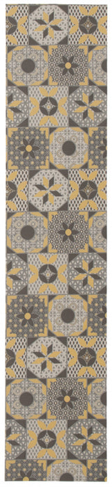 Bellezza Grey 2'2\" x 20'0\" Area Rug