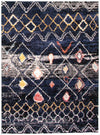 Makondo Classic Navy Blue Area Rug - 8'0\" x 10'0\"