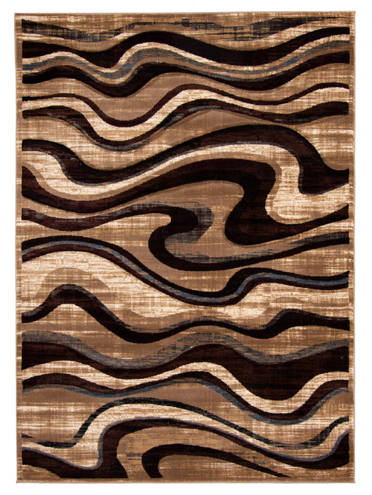 Allonah Blue Area Rug - 3'11\" X 5'7\" 