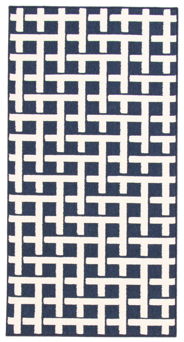 Brangane Blue 2'8\" x 4'11\" Area Rug