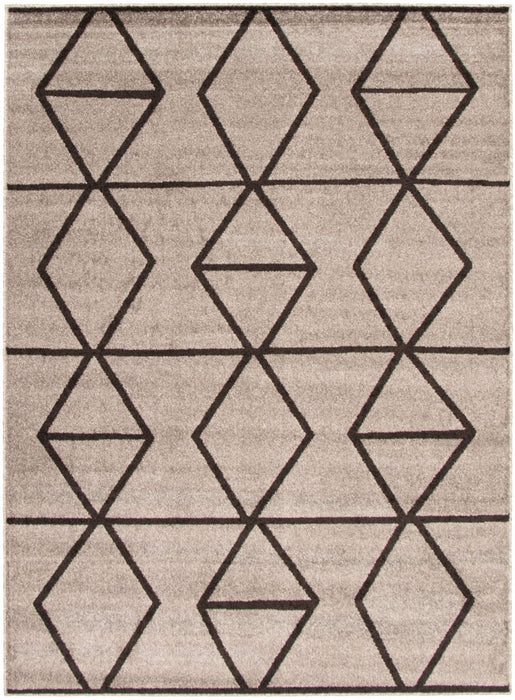 Anandi Grey-Brown Area Rug - 7'10\" x 10'2\"