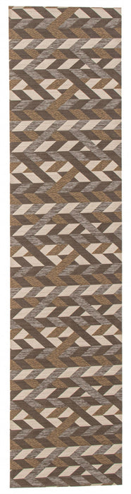 Bellezza Dark Brown 2'2\" x 20'0\" Area Rug