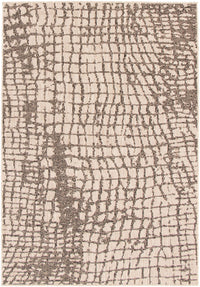 Sadie Safari Silver-Black Area Rug - 5'3