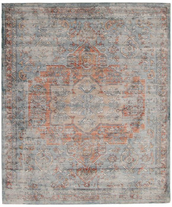 Baina Heriz Blue Area Rug - 6'7\" x 9'10\"