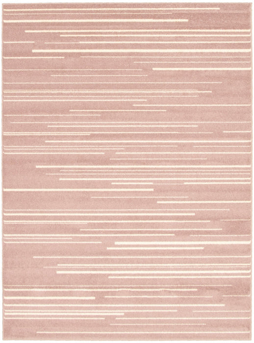 Faith Rose-Cream Area Rug - 5'3\" x 7'3\"