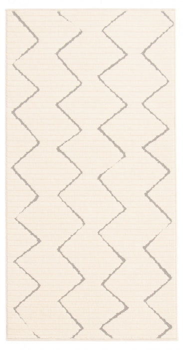 Kimi Ivory 2'8\" x 4'11\" Area Rug