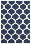 Sophie Ivory-Navy Area Rug - 6'7\" x 9'6\"