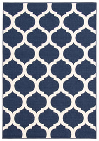 Sophie Ivory-Navy Area Rug - 6'7
