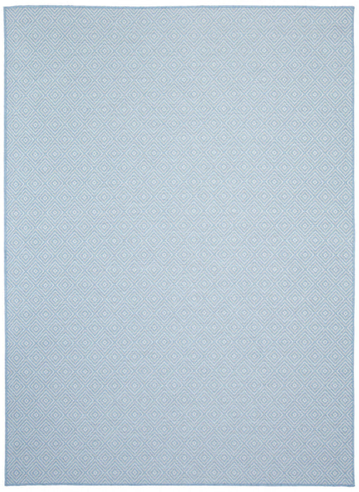 Neisha Diamond Light Blue Rug 5'3\" X 7'3\" Area Rug