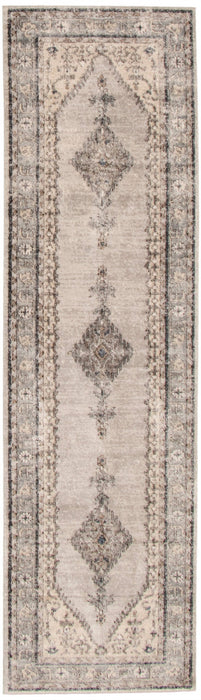 Octavian Bijar Ivory Area Rug - 2'7\" x 8'2\"