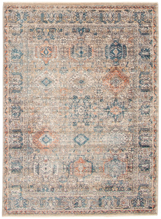 Bolivar Yalameh Blue-Grey Area Rug - 5'0\" x 8'0\"