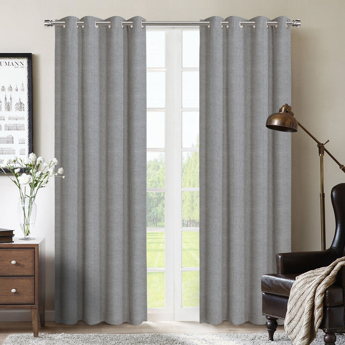 Berks Blackout Grommet Panel (pair) 54x95\"grey Window Panel 