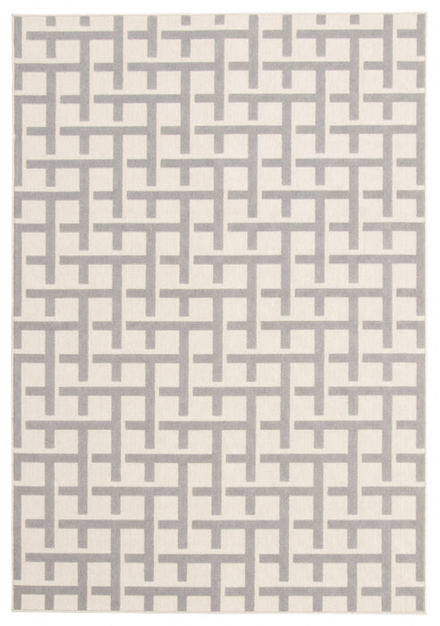 Brangane Light Grey 3'11\" x 5'7\" Area Rug