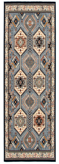 Quincy Aqua Area Rug - 2' 8