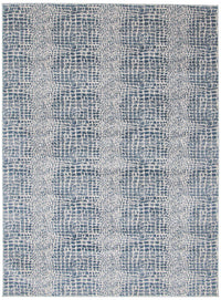 Kecia Blue/cream Rug 3'11