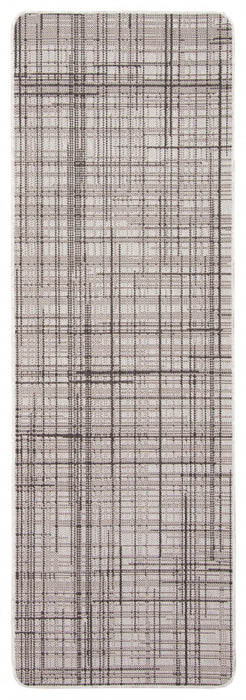 Panthea Grey Area Rug - 2'2\" X 6'7\" 
