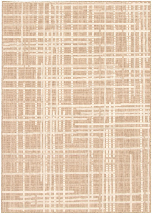 Sadie Burburry Taupe-Champagne Area Rug - 5'3\" x 7'7\"