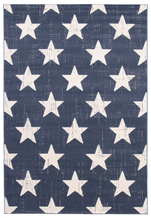 Ira Navy 5'3\" x 7'7\" Area Rug