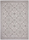 Neisha Traditional Grey Rug 6'7\" X 9'6\" Area Rug