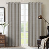 Berks 54\" x 84\" Blackout Grommet Curtain Panel (Set of 2) - Taupe