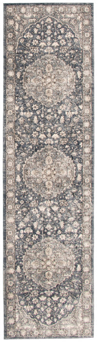 Octavian Tabriz Grey Area Rug - 2'7\" x 8'2\"