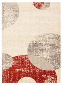 Ellegance Ivory / Red 6'7