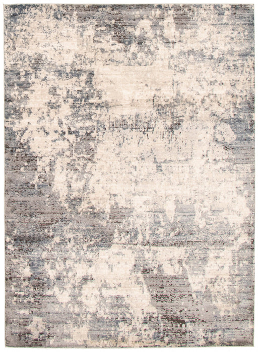 Octavian Abstract Ivory Area Rug - 6'7\" x 9'6\"