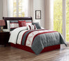 Lampa 7-Piece Queen Comforter Set - Red