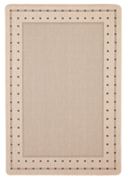 Clementine Cream Area Rug - 4'4\" X 6'5\" 